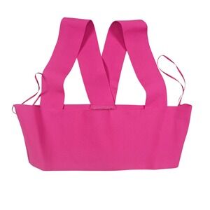 Twelfth Love Hot Pink Bandage Knit Crop Top Wide Strap Bralette Womens‎ Small